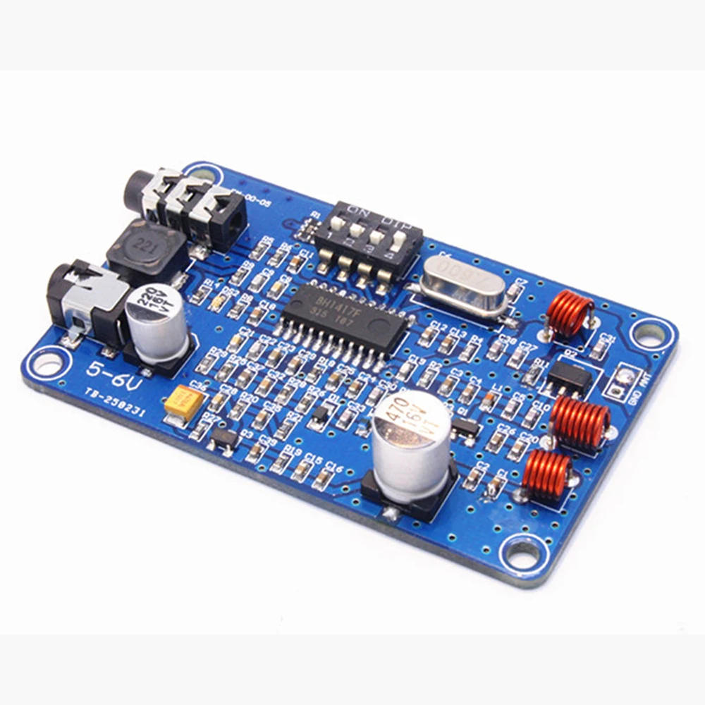 

100-600mW Two Channel Mode Electric Unit BH1417 200M 0.5W Digital Radio Station PLL Wireless Stereo FM Transmitter Module