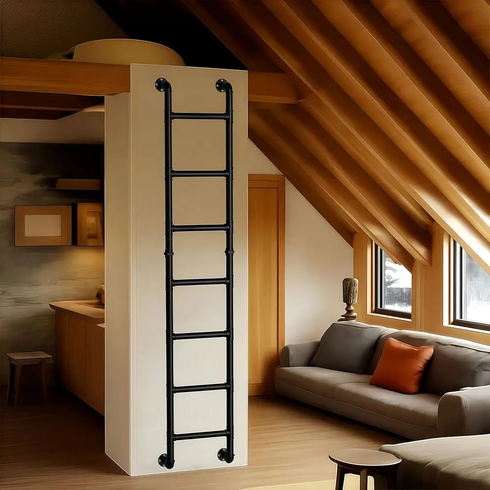 Black 7-Step Wall M…