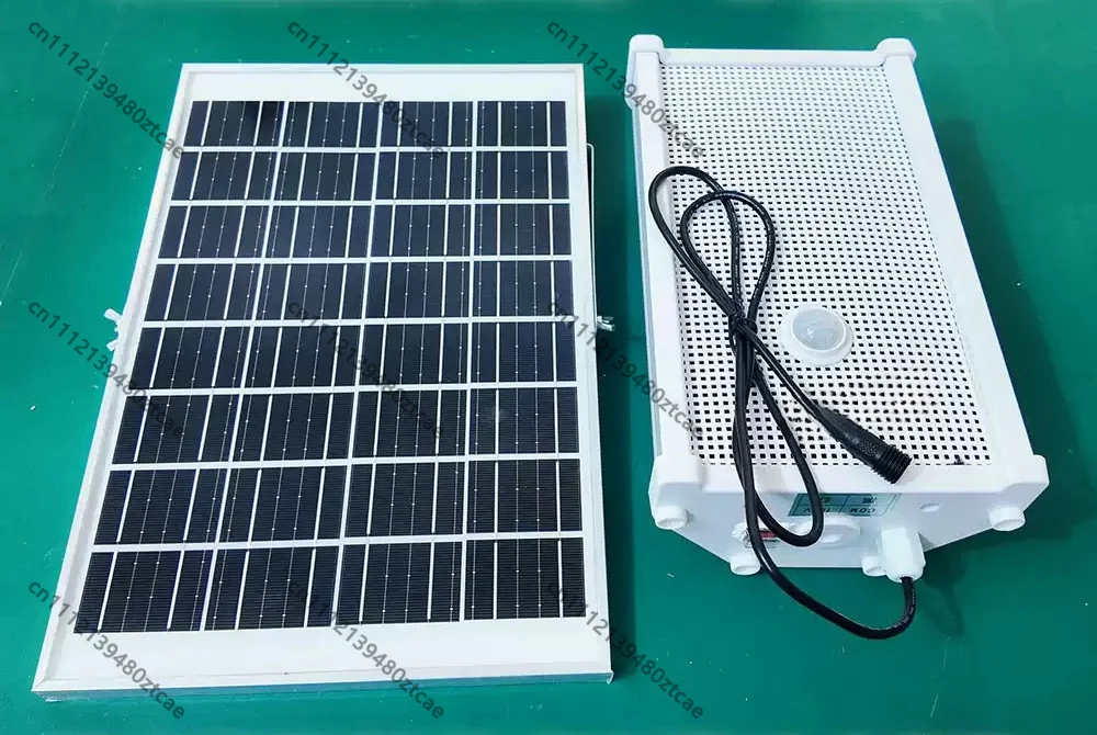 Waterproof Solar Outdoor Speaker Human Infrared Sensor Sound Column Voice Prompt For Forest Construction Site