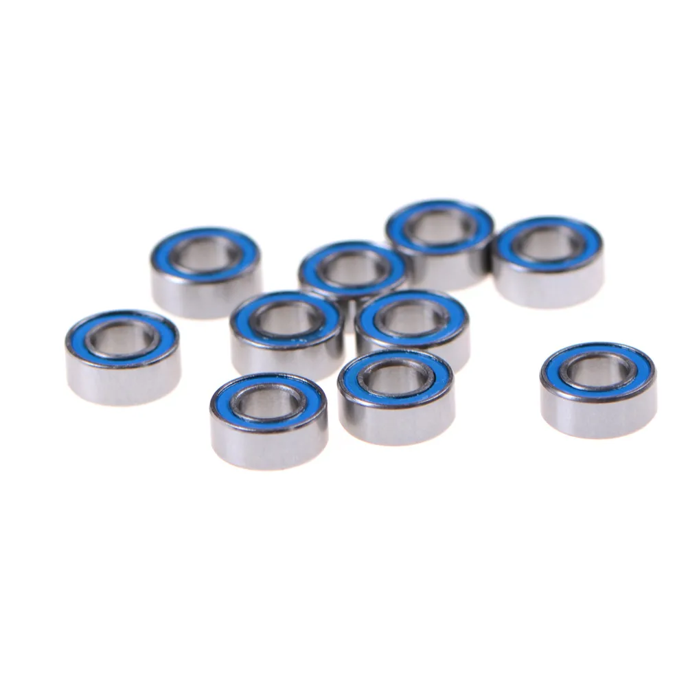 10Pcs MR105-2RS Ball Bearing  5x10x4mm Stainless Steel Ball Bearings MR105-2RS Bearing