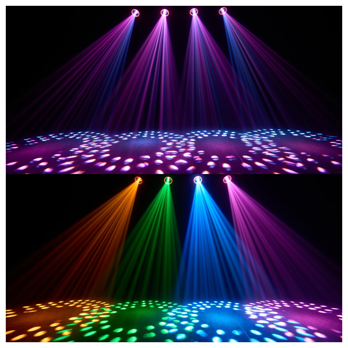 Ruchoma głowica Beam 380W 20R z pryzmatem o strukturze plastra miodu, 14 gobo i kolorowym kołem, odpowiednia do występów DJ-ów, dyskotek, efektów scenicznych LED.