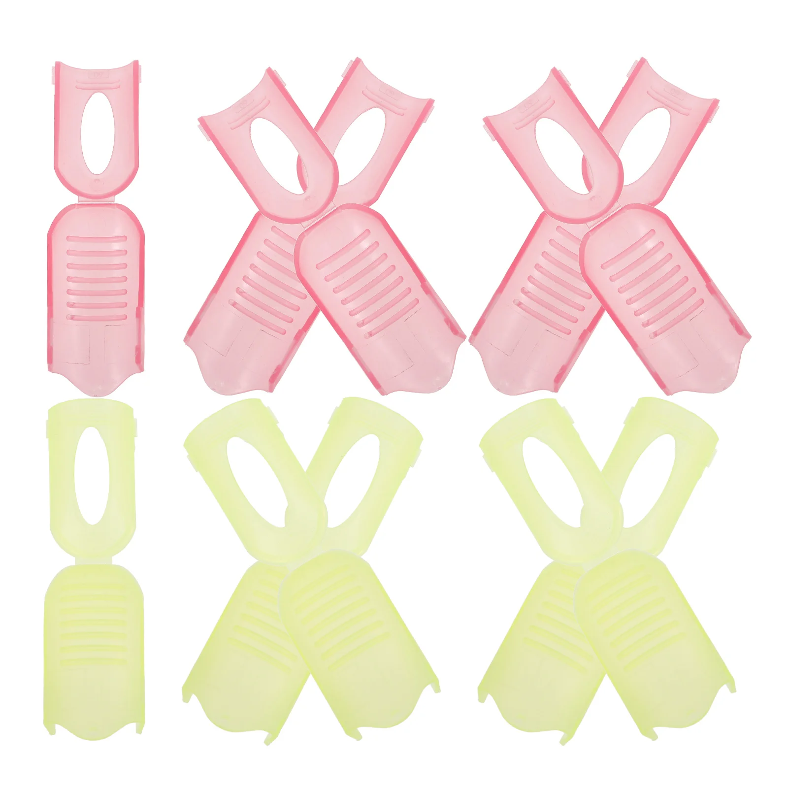 

10Pcs Nail Remover Wrap Tool Adjustable Size Secure Grip Design for Gel Acrylic Dip Powder Nails Polish Removal