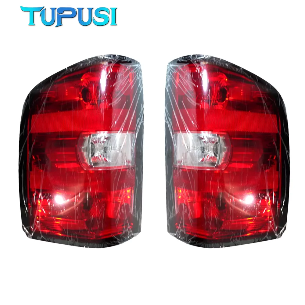 مجموعة المصابيح الخلفية ضوء خلفي لسيارة شيفروليه سيلفرادو 1500 لعام 2007-2010 سيلفرادو 2500 HD LH ملحقات السيارة