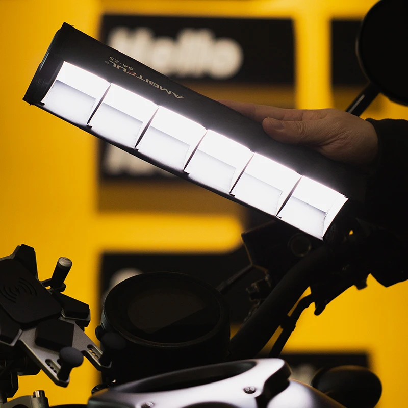 Boîte à lumière à grille en nid d'abeille pour AMBITFUL A2 Godox Nanlite Stick Tube lumière LED SA-25