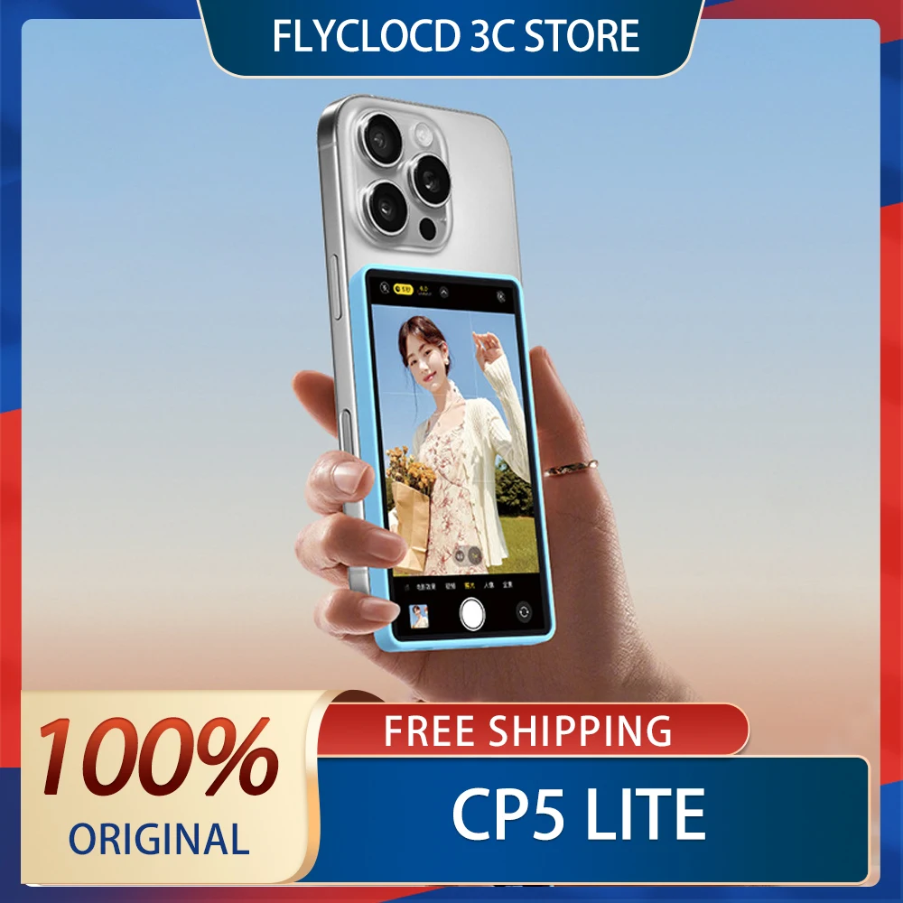 

Shimbol Cp5 Lite телефон Vlog магнитный монитор для селфи экран 1080p беспроводная съемка с низкой задержкой пользовательский мобильный аксессуар для селфи