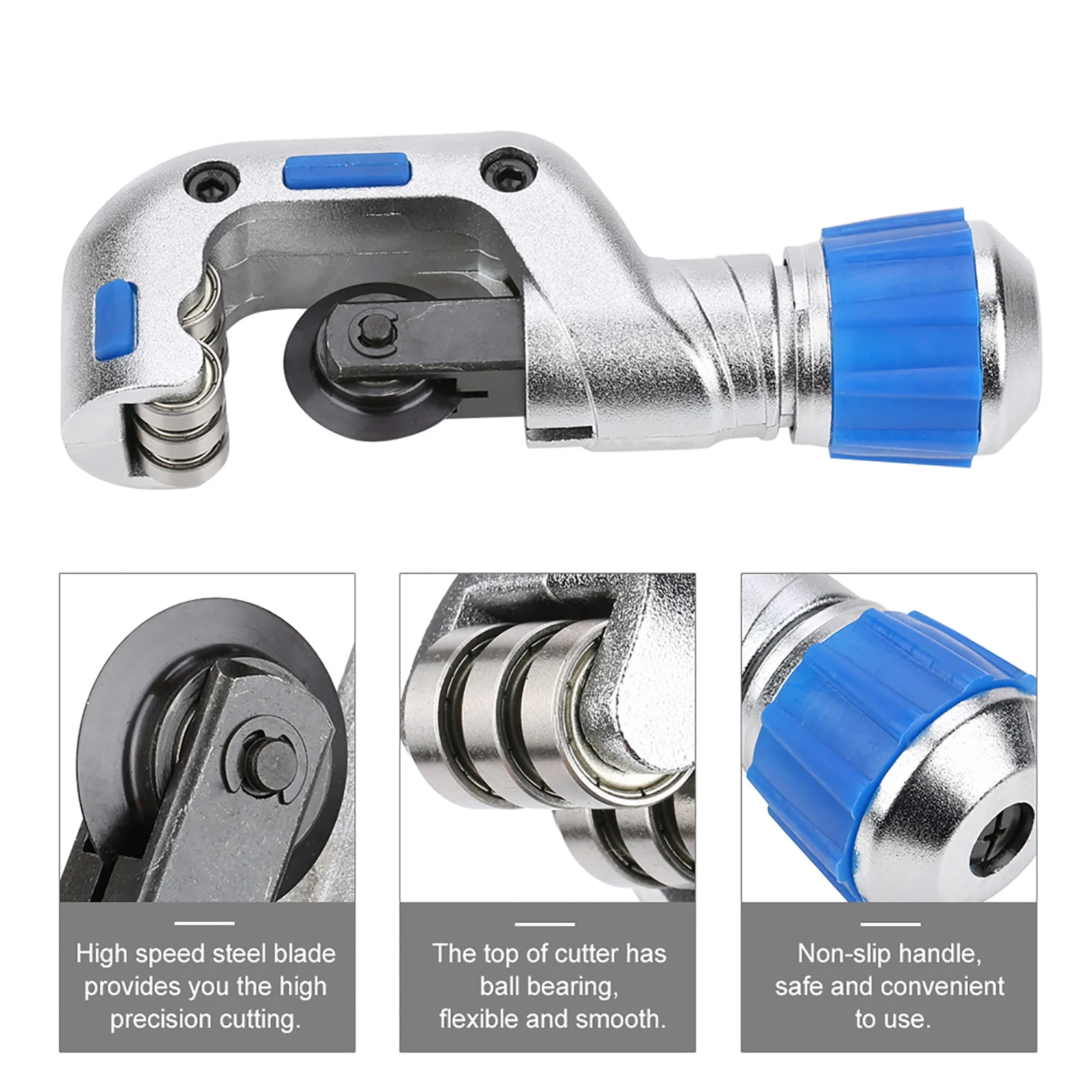 4-32mm/5-50mm Ball Bearing Pipe Cutter Tube Cutting Tool for Copper Aluminum Stainless Steel Ball Bearing Cutter Tube Cutter