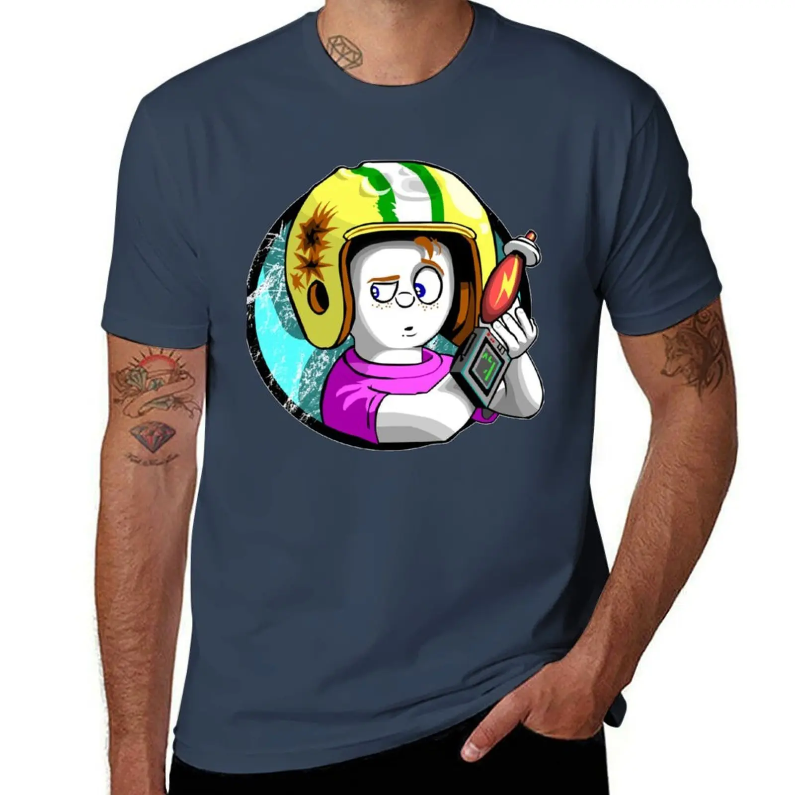 

Commander Keen T-Shirt Large Size Loose Casual Tee