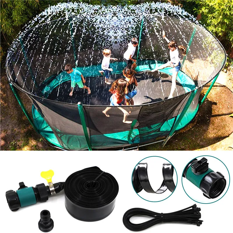 

Trampoline Sprinkler Garden Cooling Tool Summer Trampoline Accessories Children's Toys Watering Spike Watering System