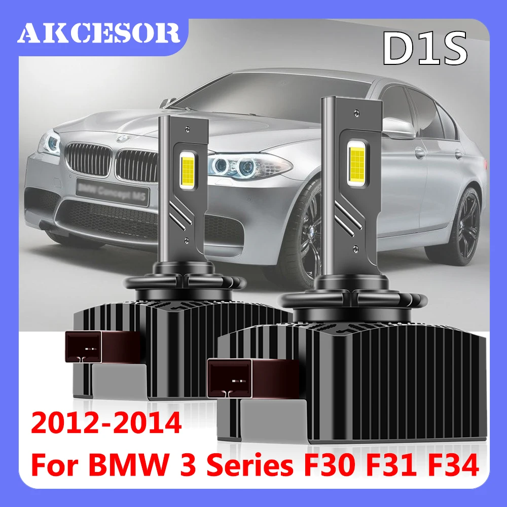 

Лампы Фонарики светодиодный D1S подходят для BMW 3 серии F30 F31 F34 F10 фары 2012 2013 2014 Автомобильная Лампа 6000K + 300% яркость