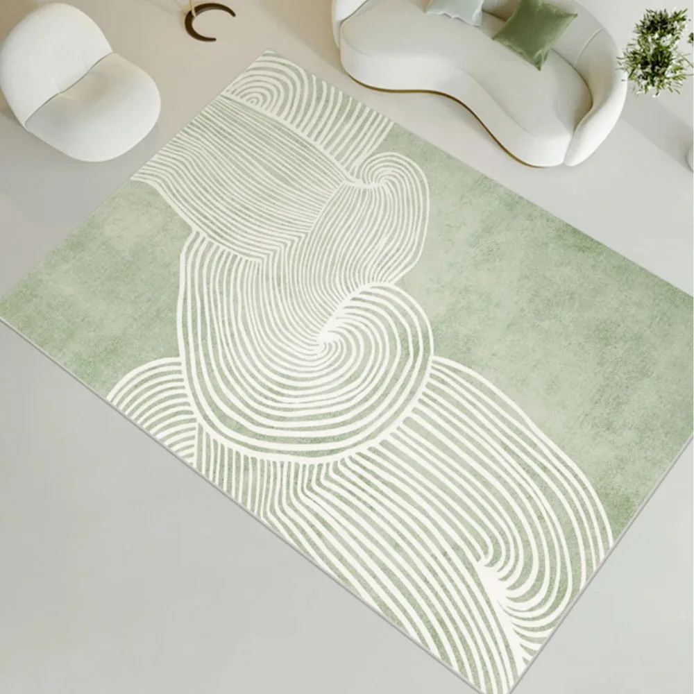 Living Room Carpet Stylish Modern Simple Art Bedroom Rug Large Area Home Decoration Abstract Stripe IG Coffee Table Mat Ковер 러그