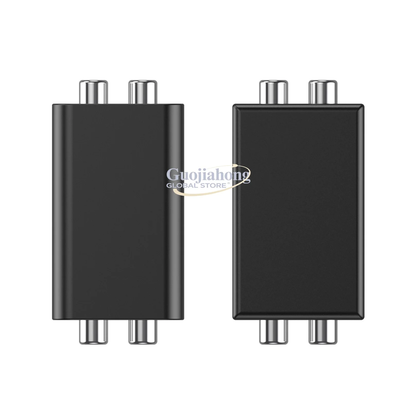 

Red and White RCA Audio Common Ground Isolator, Anti-Interference Noise Canceller, Current Noise Cancellation Filter Audio