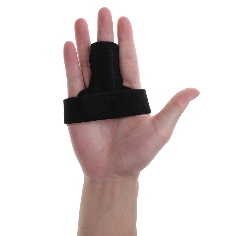 1PC Adjustable Finger Splint Brace Trigger Finger Support Fracture Pain Relief