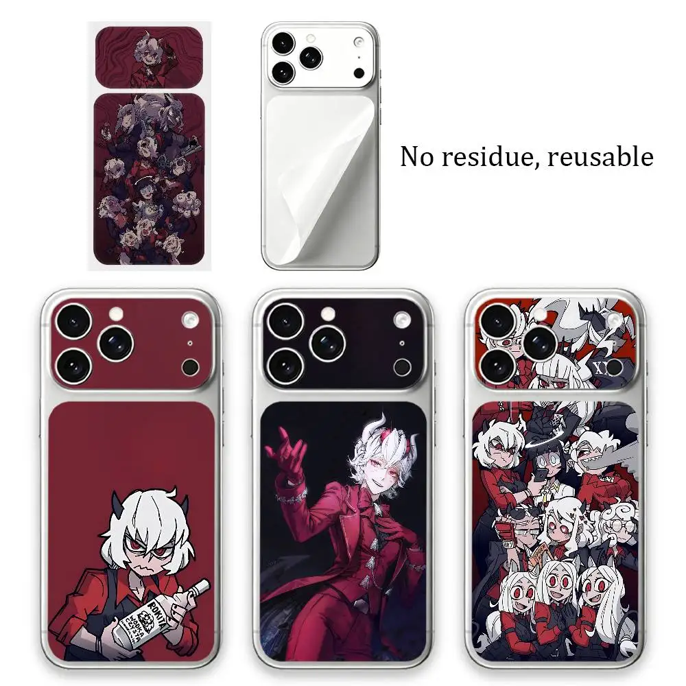 

Helltaker Lucifer Back Skin Sticker For iPhone 17 Pro,17 Pro Max Anti-Scratch Protective Film