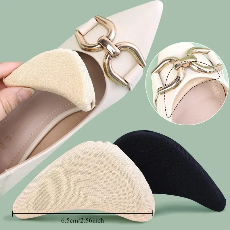 Sponge Toe Plug Half A Yard Pad High-heeled Shoes To Adjust The Shoe Size  Prevent Pain and Shrinkage Insole Non Slip Shoe Pads image 4