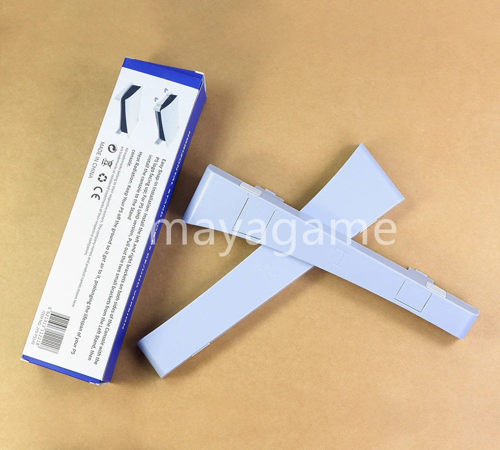 콘솔 거치대 수평 브래킷 베이스 스탠드 디스크 및 디지털 에디션 액세서리, 플레이스테이션 5 PS5, 8 세트