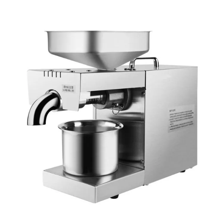 Productos de tendencia, herramientas de cocina, Mini máquina de prensado de aceite, prensadores de aceite, prensa de aceite de girasol con filtro para uso doméstico