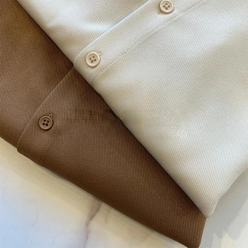 

Shirts for Women Designer Korean Fashion Elegant Ulzzang Gentle Office Ladies Minimalist Camisas Mujer Japanese Long Sleeve Tops