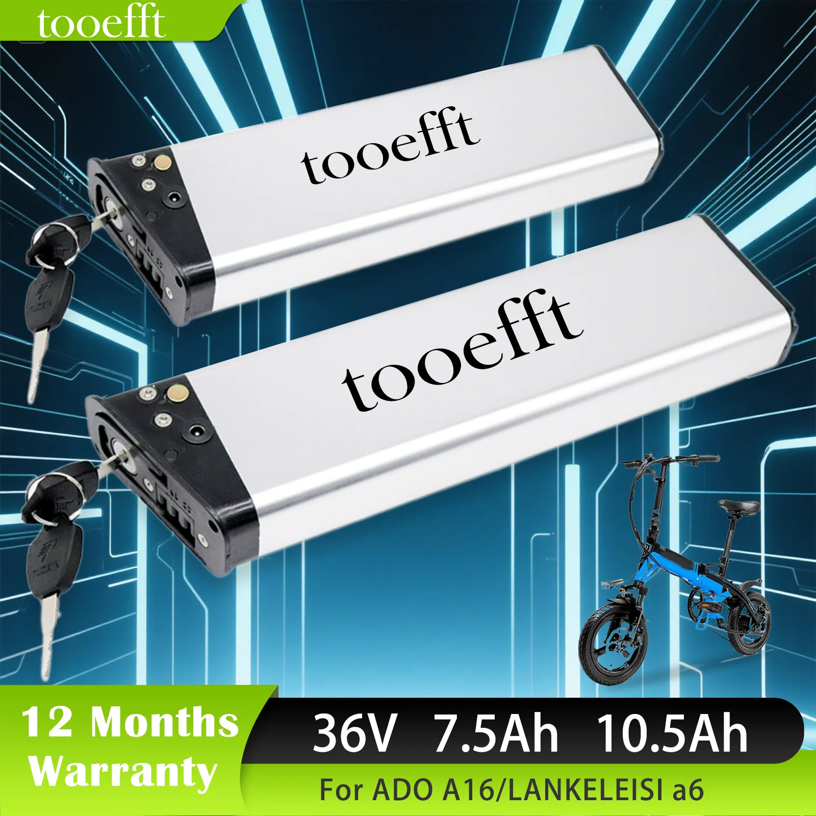 Tooefft L325Mm 36V …