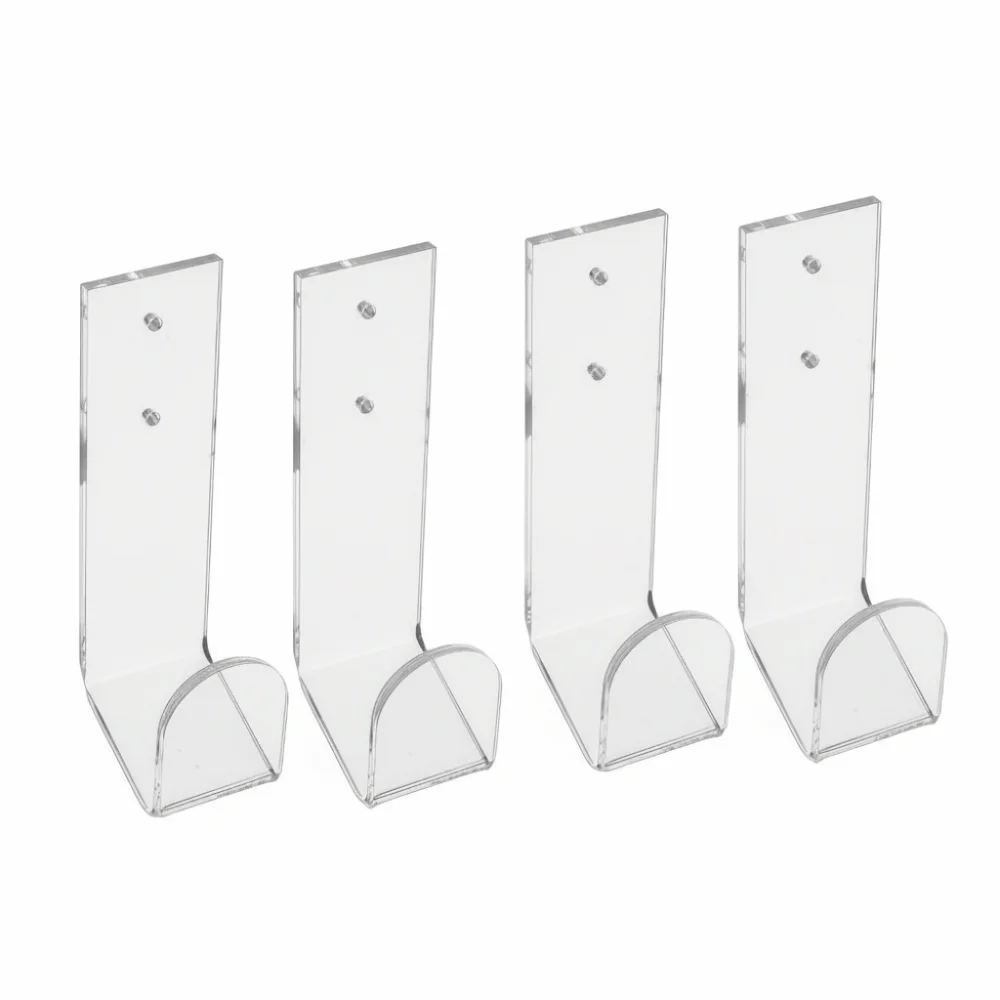 

Acrylic Wall-mounted Keyboard Rack Storage Hook Universal Keyboard Mouse Wall Clip Saving Desk Space Durable Belt Rack Closet