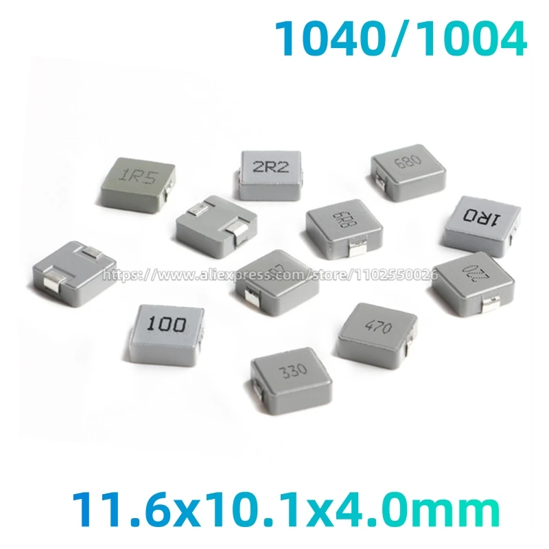 10PCS SMD 몰딩 파워 인덕터, 0420 0530 0630 1040 1265 1uH 2.2uH 3.3uH 4.7uH 6.8uH 10uH 15uH 22uH 33uH 47uH 68uH 100uH 4R7