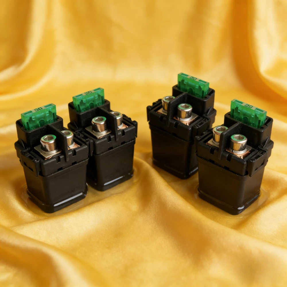 

1pc/4pc 12v Starter Solenoid Relay 27010-1446 For KAWASAKI BN 125 ELIMINATOR 2001-09 EN500 ZZR600 EX650 R NINJA 2006-2008 ER650