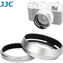 JJC Metal Lens Hood gölge koruyucu için Fujifilm Fuji X100VI xfujifilm X100F X100T X100S X100 Fujifilm Fujifilm LH-X100 Len Hood değiştirir