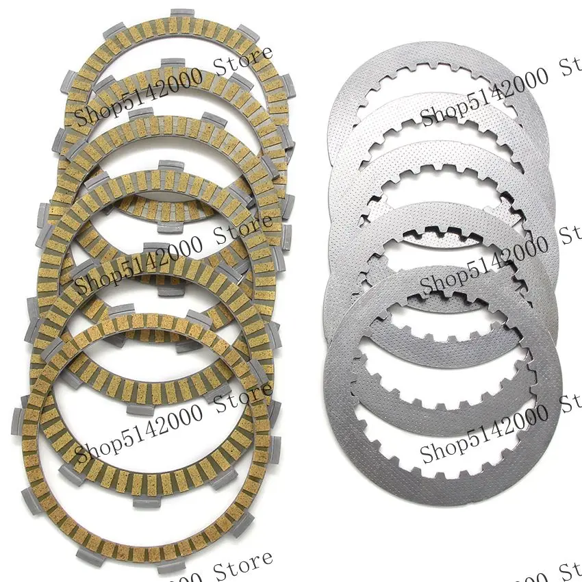Für Honda NT400 Bros 400 NC25 VT500 ED/EF Steed 400 NV400 CJ/CK CS/CV OEM: 222321-MM9-000 Motorrad Kupplung Reibung Disc Platte Set – Detail 1