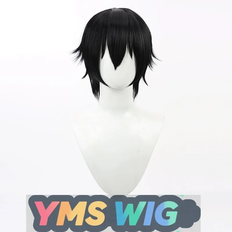 [YMS WIG] Rebellious Lucius Cos Peluca Negra Código diario Geass Rebellious Le Rouche