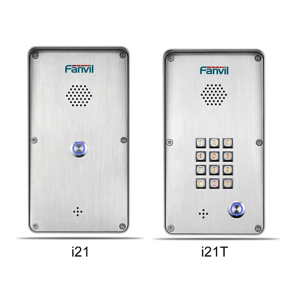 i21T Ip Sip Intercom Outdoor With Door Lock