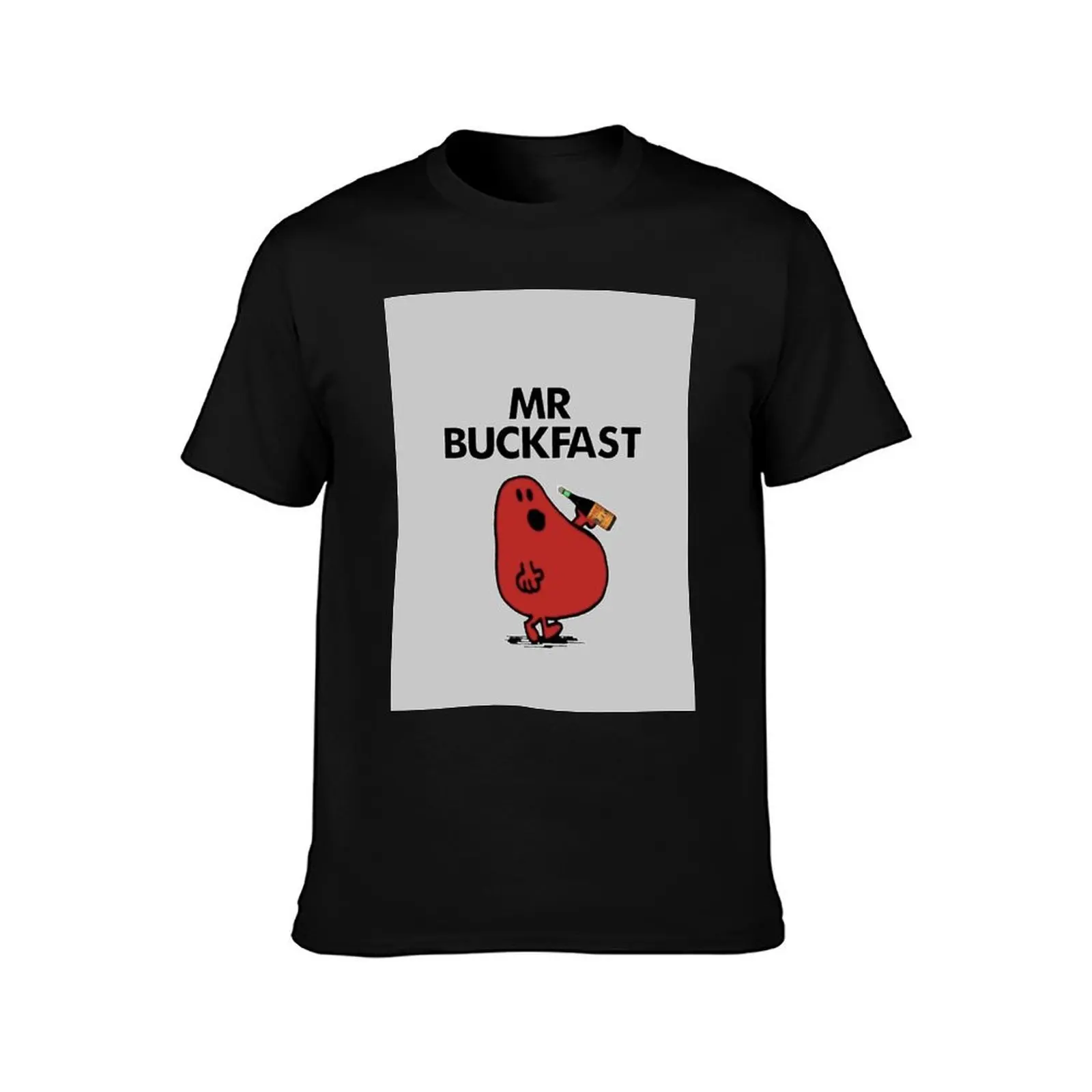 Mr Buckfast Tonic Wine T-Shirt Big Size Loose Fit Tee Shirt T-Shirt