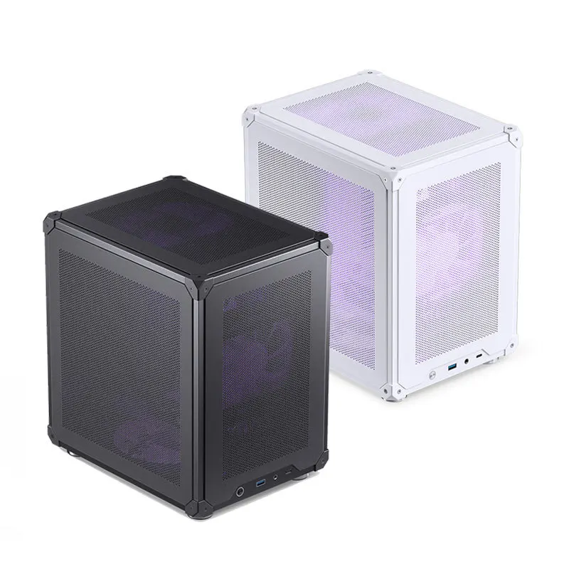 

Компактный корпус MATX с интерфейсом Type-C, четырехсторонняя кольцевая система охлаждения, совместимость с блоком питания ATX, поддержка материнских плат ITX.