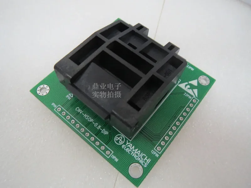 SSOP28/DIP OTS-34(28)-0.65-01 Burn-in Socket gold plating IC testing seat Test Socket test bench