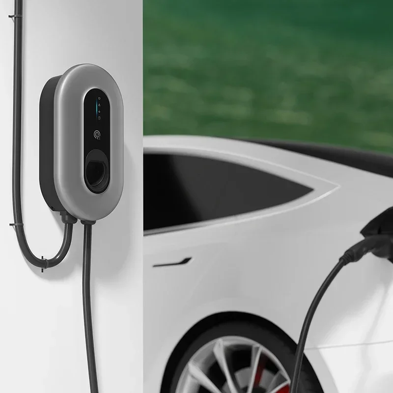 New Design 22KW 32A Car Electric Vehicle Charger Station 3 Phase Type 2 EV Charger Wallbox