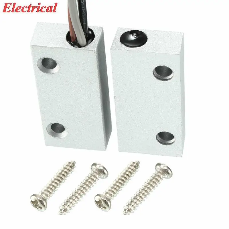 1 Stück NC+NO Alarm Rolltor Garagentorkontakt Magnetischer Reed-Schalter