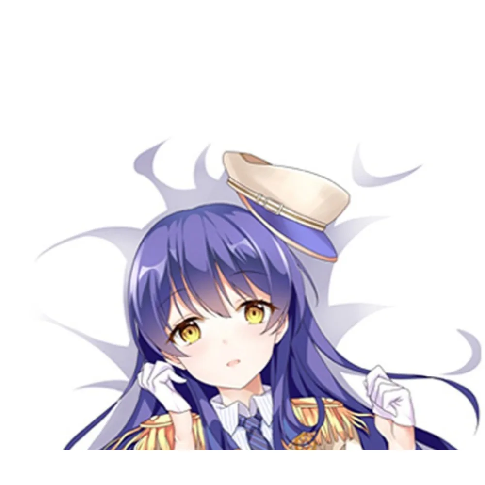 Umi Sonoda Anime Body Pillow Case Double Sided Print Peach Skin Dakimakura Shell Home Bedding Long Cushion Cover