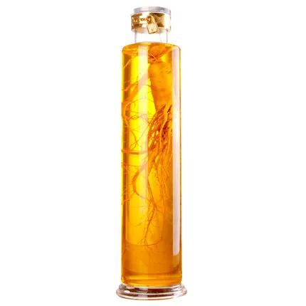 Glass Wine Fermentation Jar Ginseng Heightening Medicinal Materials Slender Model Dead Soldiers