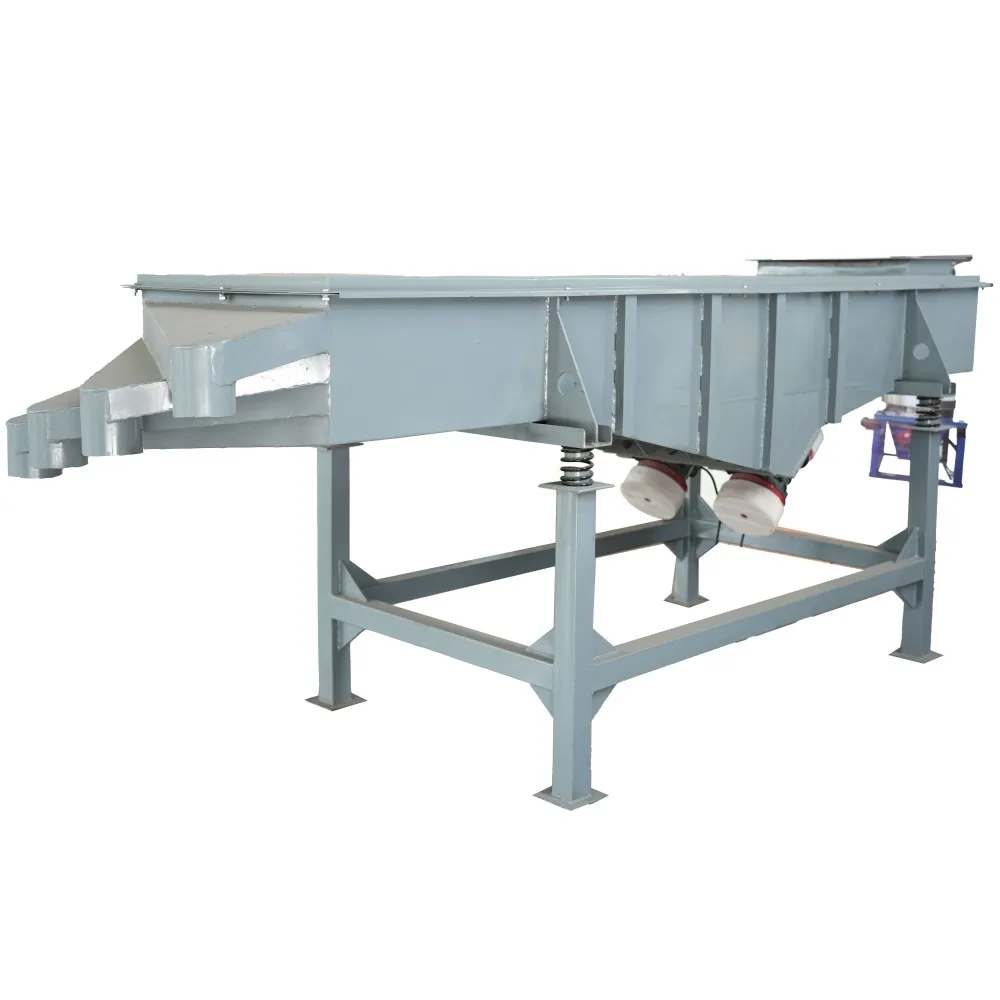 Quartz linear vibrating screen High efficiency mica vibrating screen Vibrating filter Screening machine