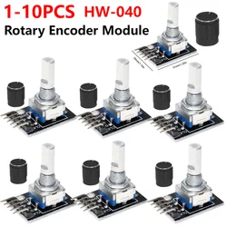HW-040 360 Degree Rotary Encoder Switch Module 5V Rotary Encoder Module with Knob Cap Brick Sensor Development Board for Arduino