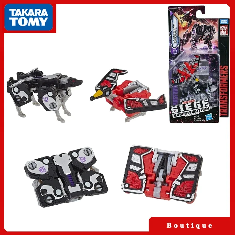 In Stock Takara Tomy Transformers War for Cybertron:Siege WFC-S18 Laserbeak&Ravage  Figures Collectible Gifts Classic Hobbies