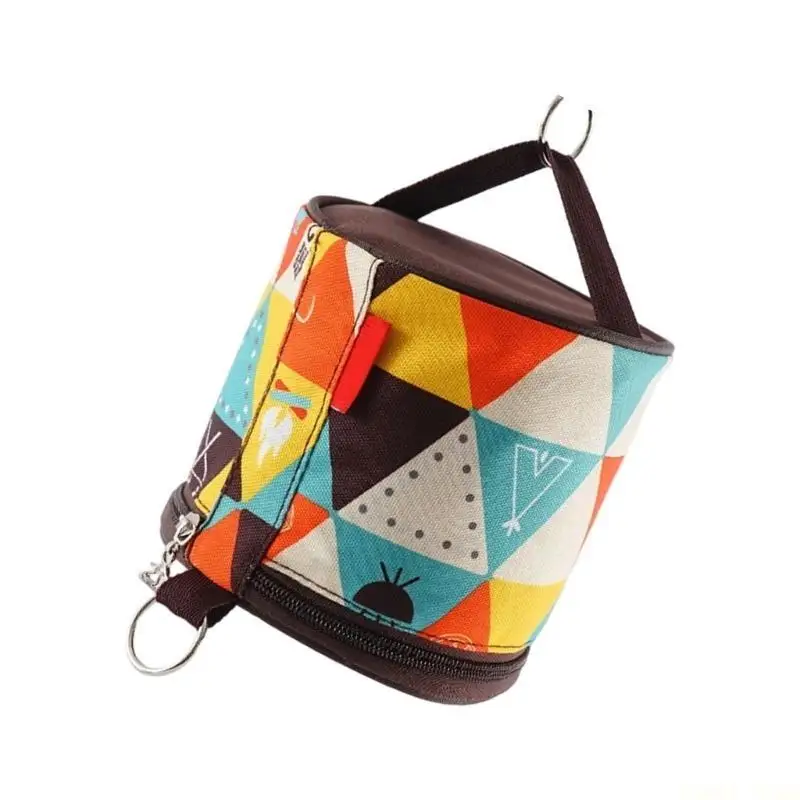 U2JB Waterproofe Foldable Ethnics Styles Tissue Holder For Outdoor Camping Hiking Trip