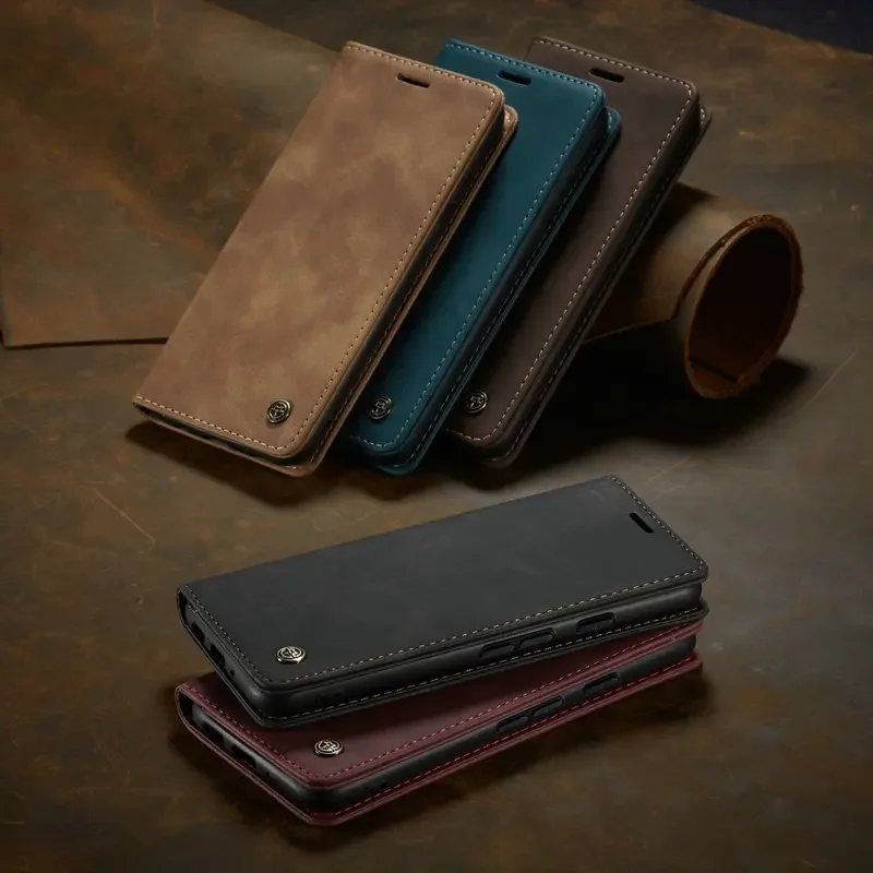 Light Luxury Retro Leather Phone Case for Coque Google Pixel 9 Pro XL 8A 7A 8 7 6 Pro 5G Skin Feel Wallet Flip Stand Card Cover