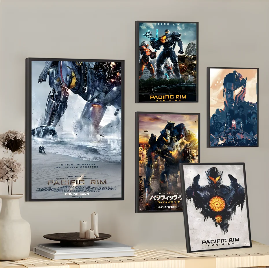 P-Pacific Rims Movie Film Cool Poster Wall Art Painting Study Nordic Home Decor