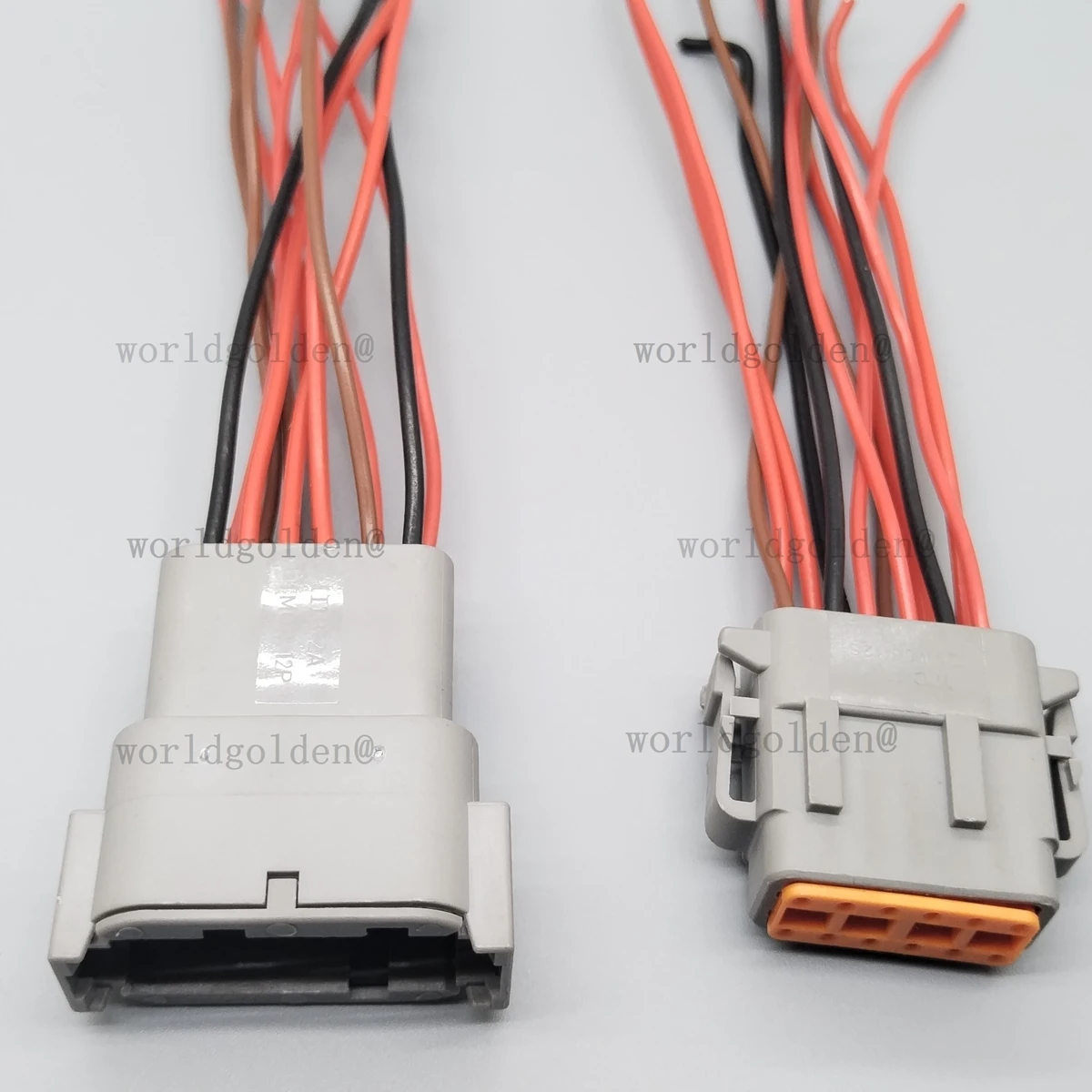 12Pin Heavy Machinery Control Socket DTM04-12P DTM06-12S car connector for Auto Wiring Harness Repair