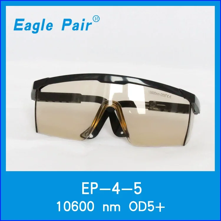 OD5+ EP-4-5 Laser Safety Glasses CE 10600nm CO2 10.6um Laser Protective Goggles