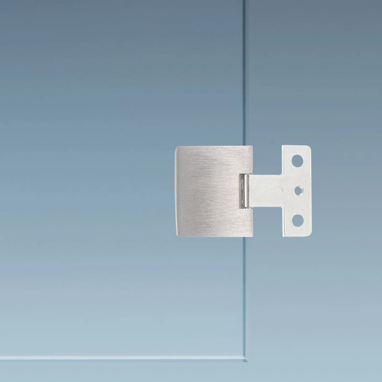 

2Pcs Glass Door Hinges Zinc Alloy Durable Corrosion Resistant for Cabinet Display Wine Showcase Replacement Parts