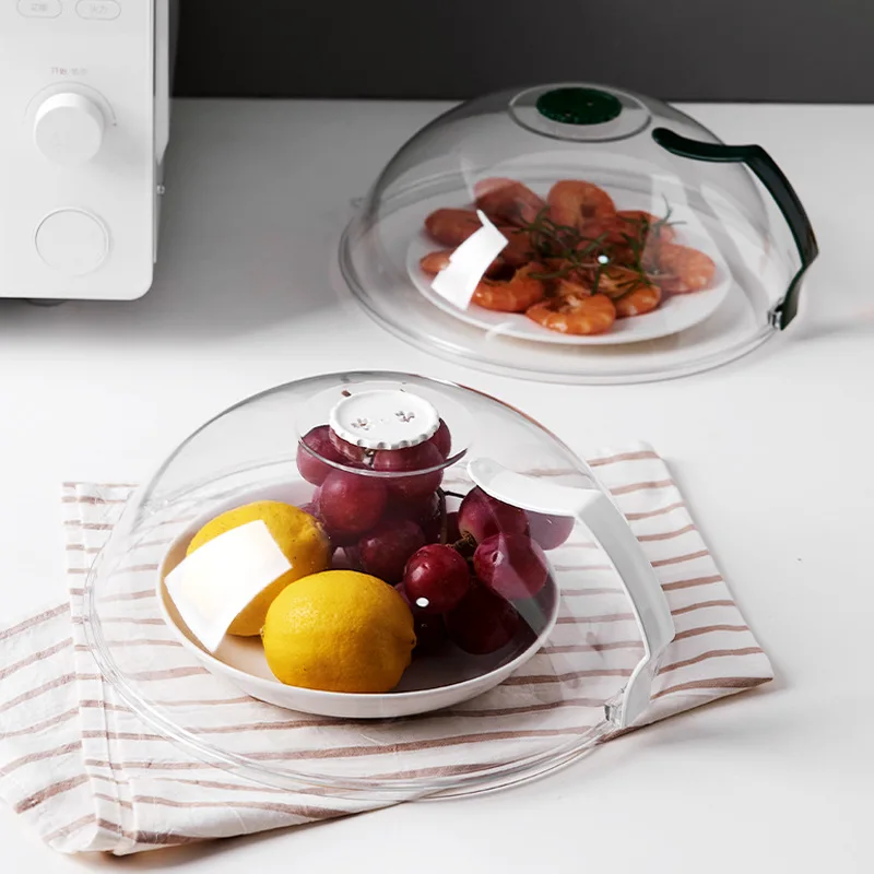 Microwave-safe Anti-splash Oil Preservation Plastic Lid Refrigerator High-temperature Resistant and Mosquito-proof Rice Cover