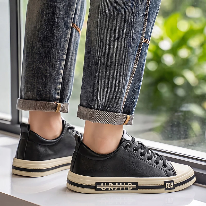 2026 New Men's Shoes Autumn Casual Shoes for Men Fashion Anti Slip Wear Resistant Board Shoes Plus Size 39-44 Sapato Masculino