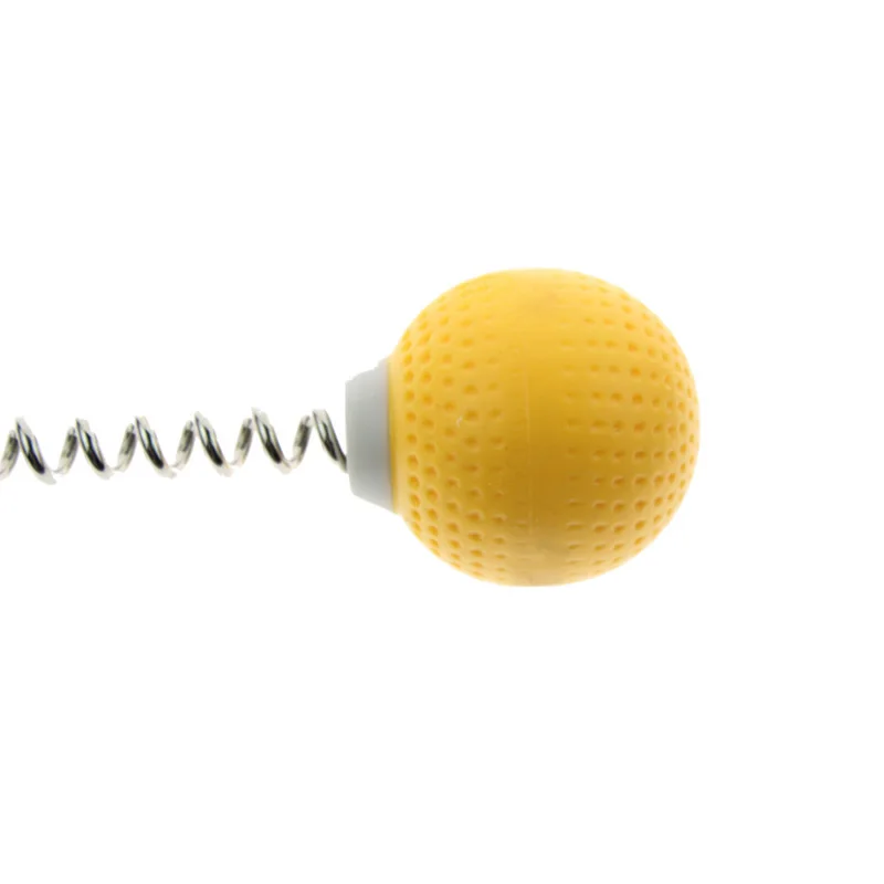 Wood Handle Beat Hammer Massage Ball Steel Spring Pain Relief Body Health Care Massager Back Leg Knock Relax Stick Tool
