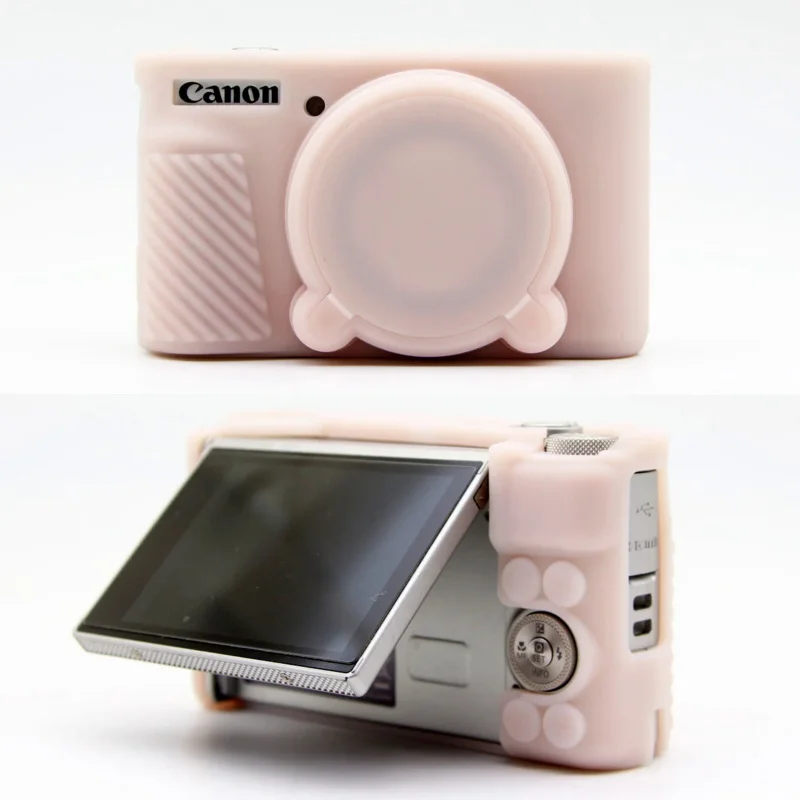 For Canon Power Shot SX730 SX740 SX740HS Rubber Camera case  Cover Skin Soft SX740 silicone Bag Skin