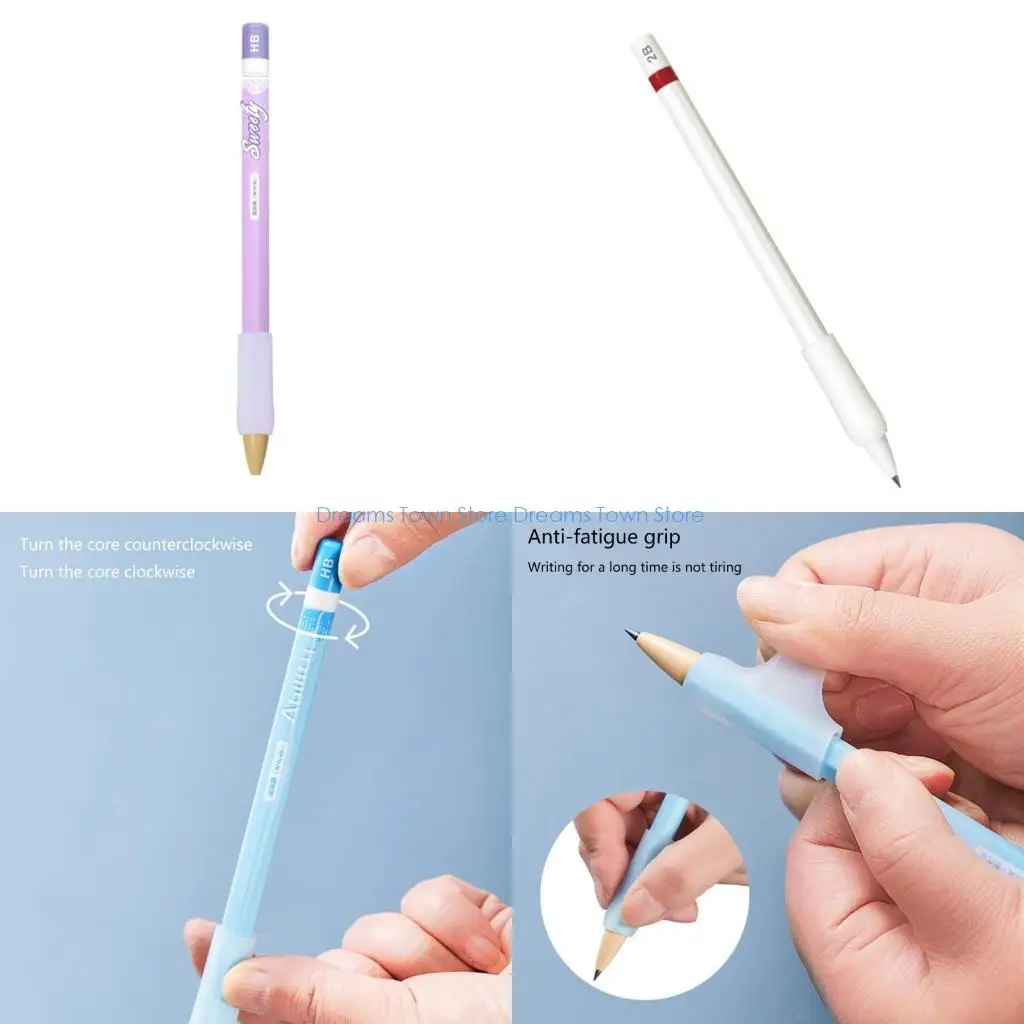 

HX6A Posture Correction Mechanical Pencil Automatic Drawing Pencil for Kid Student